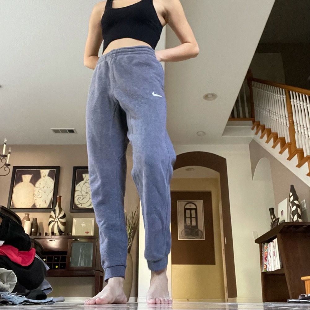 vintage grey nike sweatpants